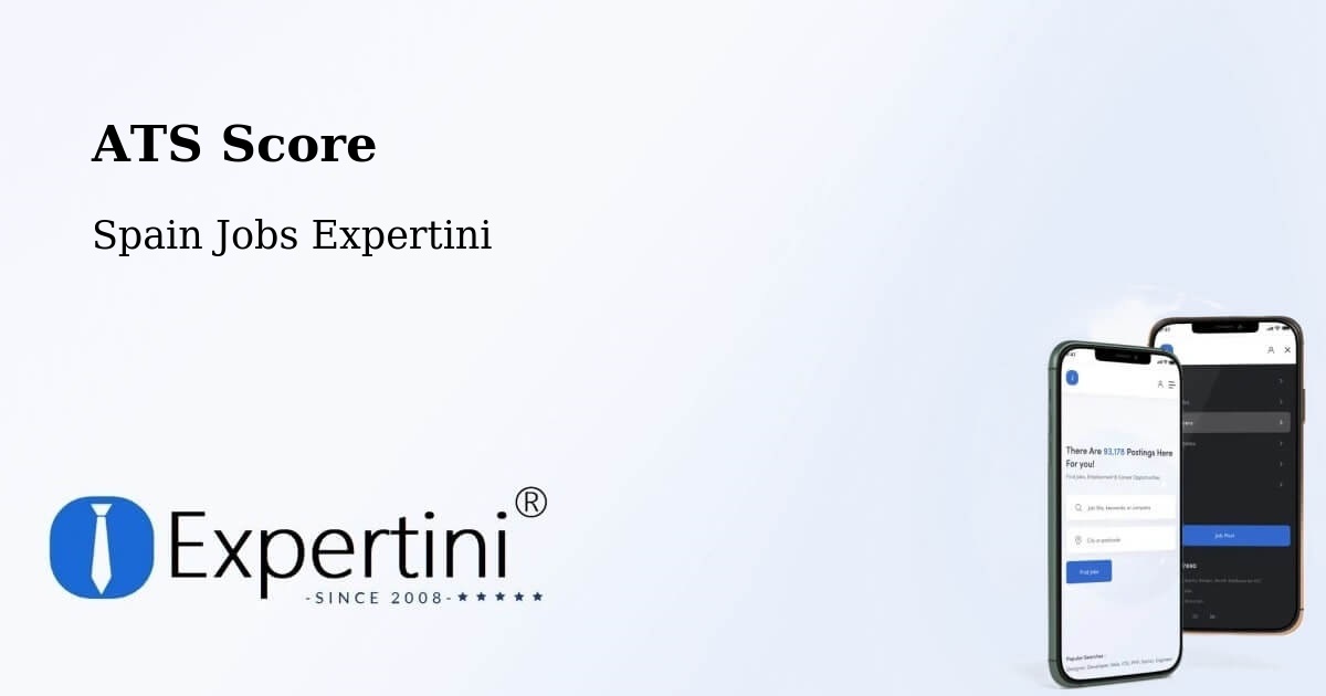 Resume ATS Score & Job Description Match Tool – Herrera - Spain Jobs Expertini